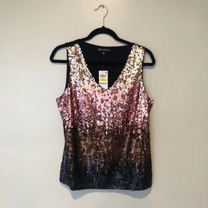 INC Sequined Top - Size M